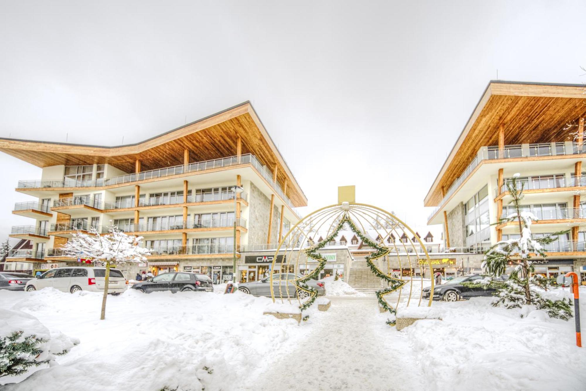 Grand Apartments Hrebienok Vysoké Tatry Dış mekan fotoğraf