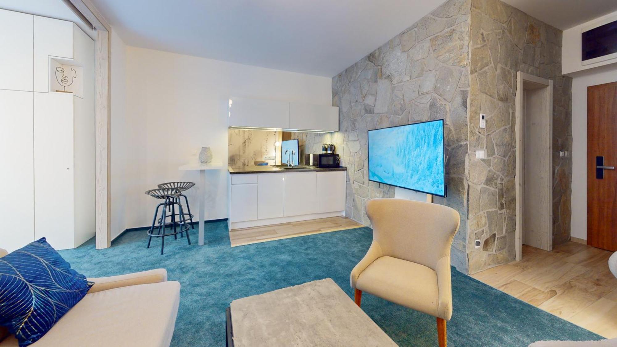 Grand Apartments Hrebienok Vysoké Tatry Dış mekan fotoğraf
