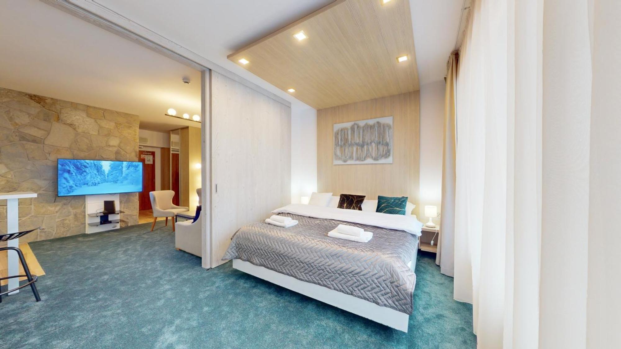 Grand Apartments Hrebienok Vysoké Tatry Dış mekan fotoğraf